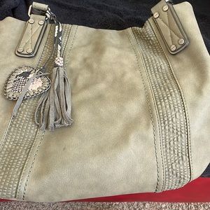 Army green purse